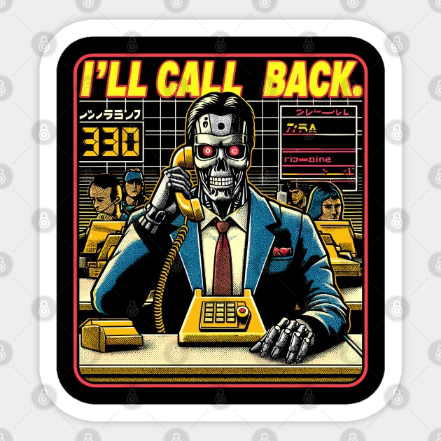 I'll Call Back. Sticker by Lima's